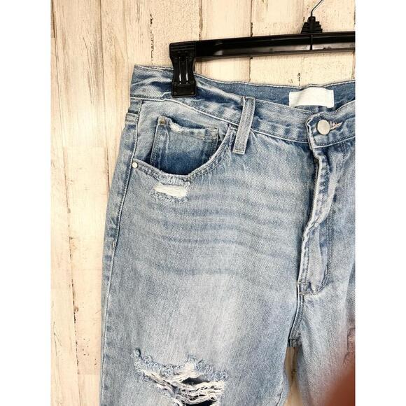 Petra153 STYLE# P214MXH-LI Distressed Ripped Jeans Button Fly Size 9/28 - Picture 4 of 16